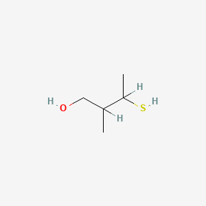 molecular formula C5H12OS B1603818 3-巯基-2-甲基-1-丁醇 CAS No. 227456-33-9