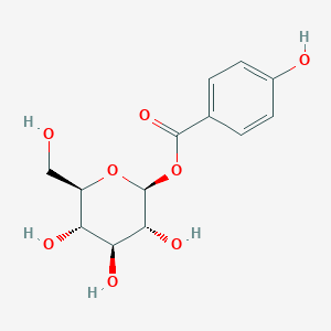 1-(4-Hydroxybenzoyl)glucose
