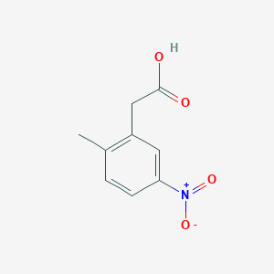 2-(2-Methyl-5-nitrophenyl)acetic acid