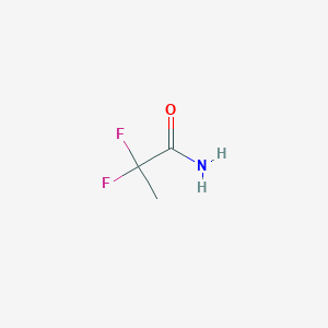 molecular formula C3H5F2NO B1603828 2,2-二氟丙酰胺 CAS No. 49781-48-8