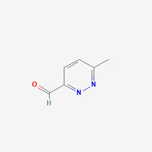 molecular formula C6H6N2O B1603829 6-Methylpyridazine-3-carbaldehyde CAS No. 635324-41-3