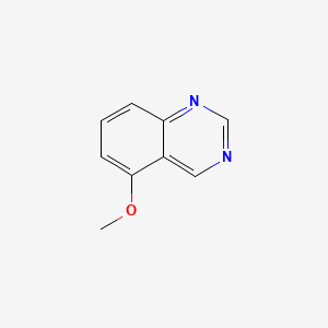molecular formula C9H8N2O B1603830 5-Methoxyquinazoline CAS No. 7556-87-8