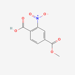 molecular formula C9H7NO6 B1603837 4-(Methoxycarbonyl)-2-nitrobenzoic acid CAS No. 55737-66-1