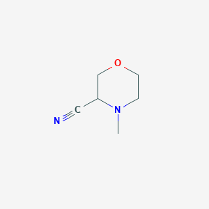 molecular formula C6H10N2O B1603849 4-Methylmorpholine-3-carbonitrile CAS No. 850656-00-7