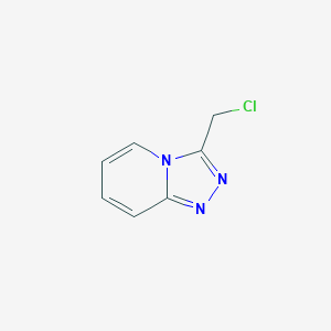 molecular formula C7H6ClN3 B1603858 3-(Chloromethyl)-[1,2,4]triazolo[4,3-a]pyridine CAS No. 855789-56-9