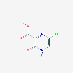molecular formula C6H5ClN2O3 B1603872 Methyl 6-chloro-3-hydroxypyrazine-2-carboxylate CAS No. 21874-47-5