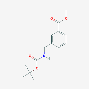 Methyl 3-(((tert-butoxycarbonyl)amino)methyl)benzoate