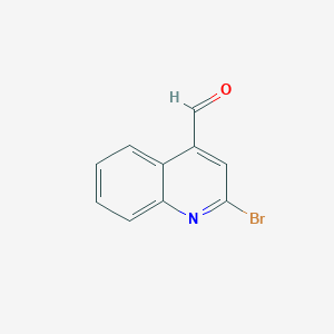 molecular formula C10H6BrNO B1603878 2-Bromoquinoline-4-carbaldehyde CAS No. 866831-75-6