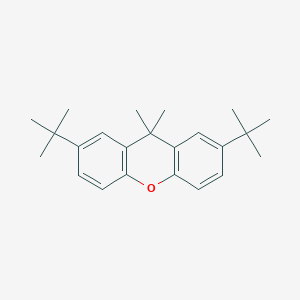 molecular formula C23H30O B160388 2,7-Di-tert-butyl-9,9-dimethylxanthene CAS No. 130525-41-6