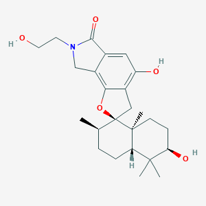 molecular formula C25H35NO5 B160389 Stachybotramide CAS No. 149598-71-0