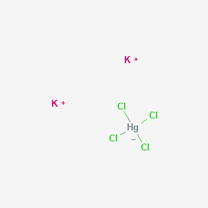 molecular formula Cl4HgK2 B1603893 dipotassium;tetrachloromercury(2-) CAS No. 20582-71-2
