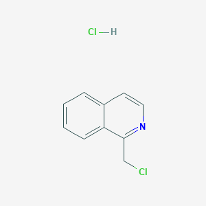 molecular formula C10H9Cl2N B1603894 1-(Chloromethyl)isoquinoline hydrochloride CAS No. 1263378-97-7