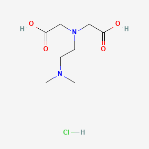 molecular formula C8H17ClN2O4 B1603908 [[2-(Dimethylamino)ethyl]imino]diacetic acid, dihydrochloride CAS No. 5394-39-8