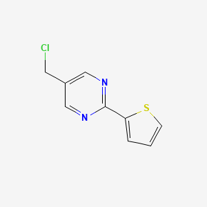 5-(Chloromethyl)-2-(thiophen-2-yl)pyrimidine