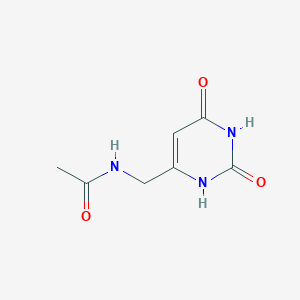 N-((2,6-Dioxo-1,2,3,6-tetrahydropyrimidin-4-YL)methyl)acetamide