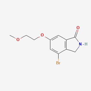 4-Bromo-6-(2-methoxyethoxy)isoindolin-1-one