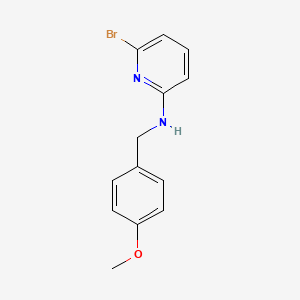 molecular formula C13H13BrN2O B1603935 6-Bromo-(4-methoxybenzylamino)pyridine CAS No. 312263-22-2