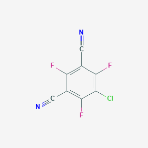 molecular formula C8ClF3N2 B160395 5-Chloro-2,4,6-trifluoroisophthalonitrile CAS No. 1897-50-3