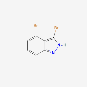 molecular formula C7H4Br2N2 B1603955 3,4-Dibromo-1H-indazole CAS No. 885521-68-6