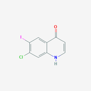 molecular formula C9H5ClINO B1603967 7-Chloro-6-iodoquinolin-4-OL CAS No. 1021913-03-0