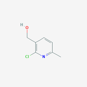 molecular formula C7H8ClNO B1603975 (2-Chloro-6-methylpyridin-3-yl)methanol CAS No. 689259-06-1