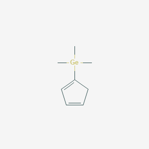 molecular formula C8H14Ge B1603982 (Cyclopenta-1,3-dien-1-yl)(trimethyl)germane CAS No. 26168-12-7