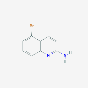 molecular formula C9H7BrN2 B1603988 5-Bromoquinolin-2-amine CAS No. 347146-12-7