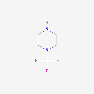 molecular formula C5H9F3N2 B1603990 1-(Trifluoromethyl)piperazine CAS No. 78409-50-4