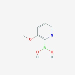 molecular formula C6H8BNO3 B1603991 3-Methoxypyridine-2-boronic acid CAS No. 500707-34-6