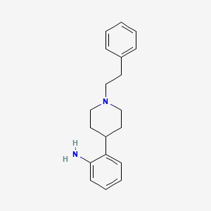 4-(2-Aminophenyl)-1-phenethylpiperidine