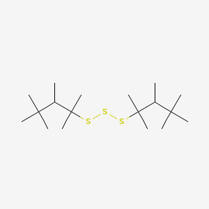 molecular formula C18H38S3 B1604003 Di-tert-nonyl polysulfide CAS No. 68425-16-1