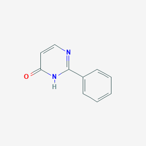 molecular formula C10H8N2O B160402 2-Phenylpyrimidin-4-ol CAS No. 127892-81-3