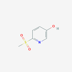molecular formula C6H7NO3S B1604025 6-(Methylsulfonyl)pyridin-3-ol CAS No. 859536-31-5
