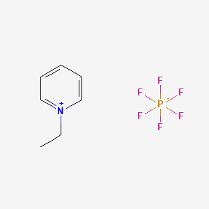 molecular formula C7H10F6NP B1604028 六氟磷酸乙基吡啶鎓 CAS No. 103173-73-5