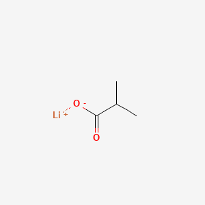 molecular formula C4H7LiO2 B1604037 异丁酸锂 CAS No. 25179-23-1