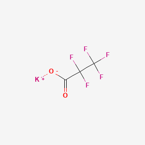 molecular formula C3F5KO2 B1604038 Potassium pentafluoropropionate CAS No. 378-76-7
