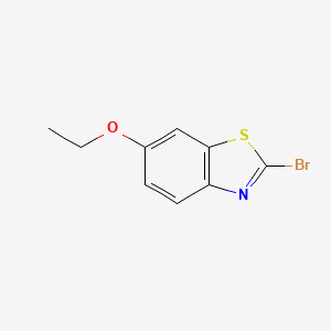 molecular formula C9H8BrNOS B1604047 2-Bromo-6-ethoxybenzo[d]thiazole CAS No. 412923-38-7