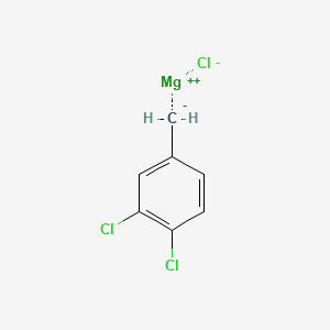 molecular formula C7H5Cl3Mg B1604055 3,4-Dichlorobenzylmagnesium chloride CAS No. 61259-69-6