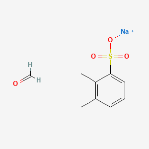 molecular formula C9H11NaO4S B1604060 Sodium;2,3-dimethylbenzenesulfonate;formaldehyde CAS No. 70788-40-8