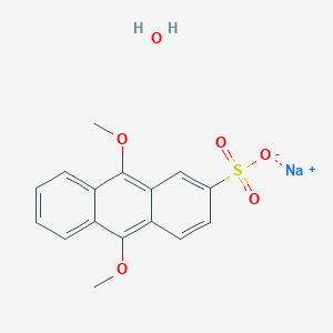 molecular formula C16H15NaO6S B1604062 9,10-Dimethoxy-2-anthracenesulfonic acid sodium salt monohydrate CAS No. 207233-92-9