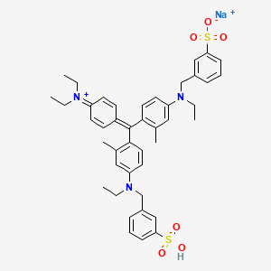 molecular formula C43H49N3NaO6S2+ B1604063 C.I. Acid Blue 104 CAS No. 6505-30-2