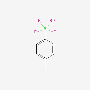 molecular formula C6H4BF3IK B1604065 Potassium 4-iodophenyltrifluoroborate CAS No. 912350-00-6