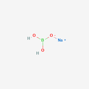 molecular formula BH2NaO3 B1604066 Perboric acid, sodium salt CAS No. 11138-47-9