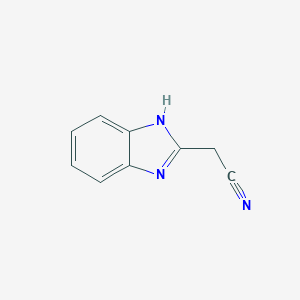 molecular formula C9H7N3 B160407 2-(Cyanomethyl)benzimidazole CAS No. 4414-88-4