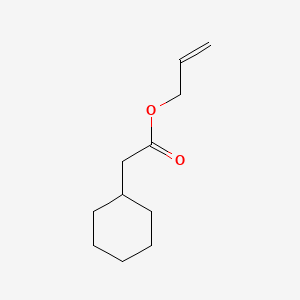 molecular formula C11H18O2 B1604070 ALLYLCYCLOHEXANE ACETATE CAS No. 4728-82-9