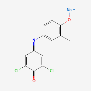 molecular formula C13H9Cl2NNaO2+ B1604087 2,6-二氯苯酚-靛酚钠盐 CAS No. 5415-26-9
