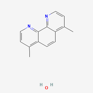 molecular formula C14H14N2O B1604089 4,7-DIMETHYL-1,10-PHENANTHROLINE hydrate CAS No. 308134-34-1