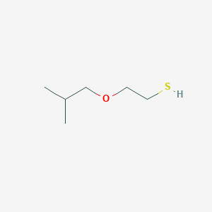molecular formula C6H14OS B160409 Ethanethiol, 2-isobutyloxy- CAS No. 10160-68-6