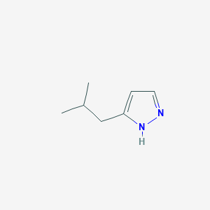 molecular formula C7H12N2 B1604112 3-Isobutyl-1H-pyrazole CAS No. 98816-40-1