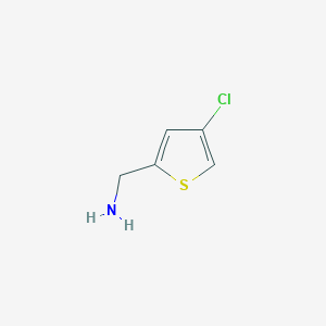 molecular formula C5H6ClNS B1604113 (4-Chlorothiophen-2-YL)methanamine CAS No. 214759-19-0